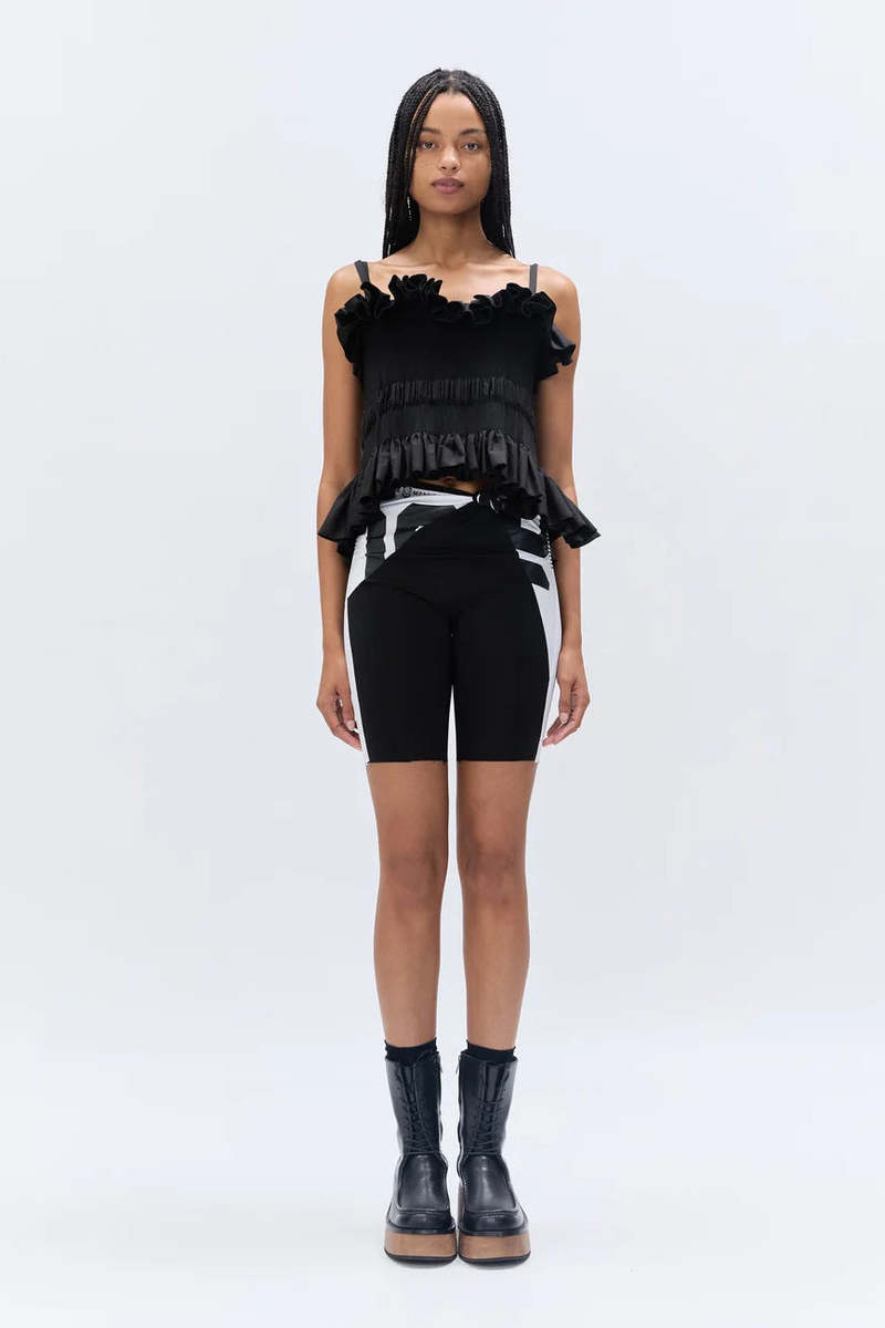 Renata Brenha Football Cycle Shorts - Multi