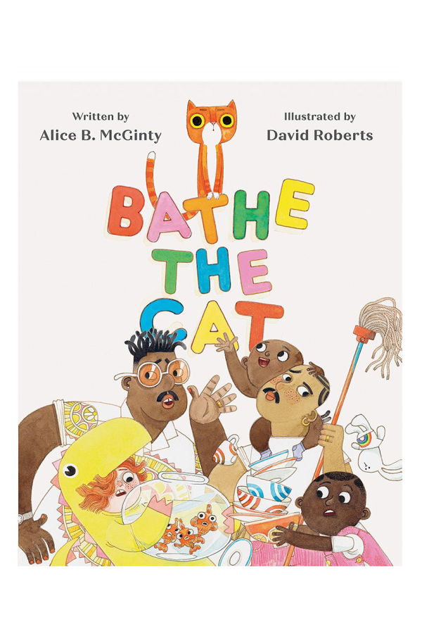Chronicle Books "Bathe the Cat" by Alice B. McGinty Book
