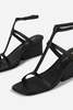 "INTENTIONALLY __________." SEMY Wedge Sandal - Black - Thumbnail 4