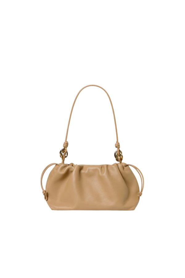 Loeffler Randall Kiri Multi Ring Dumpling Pouch Bag - Khaki