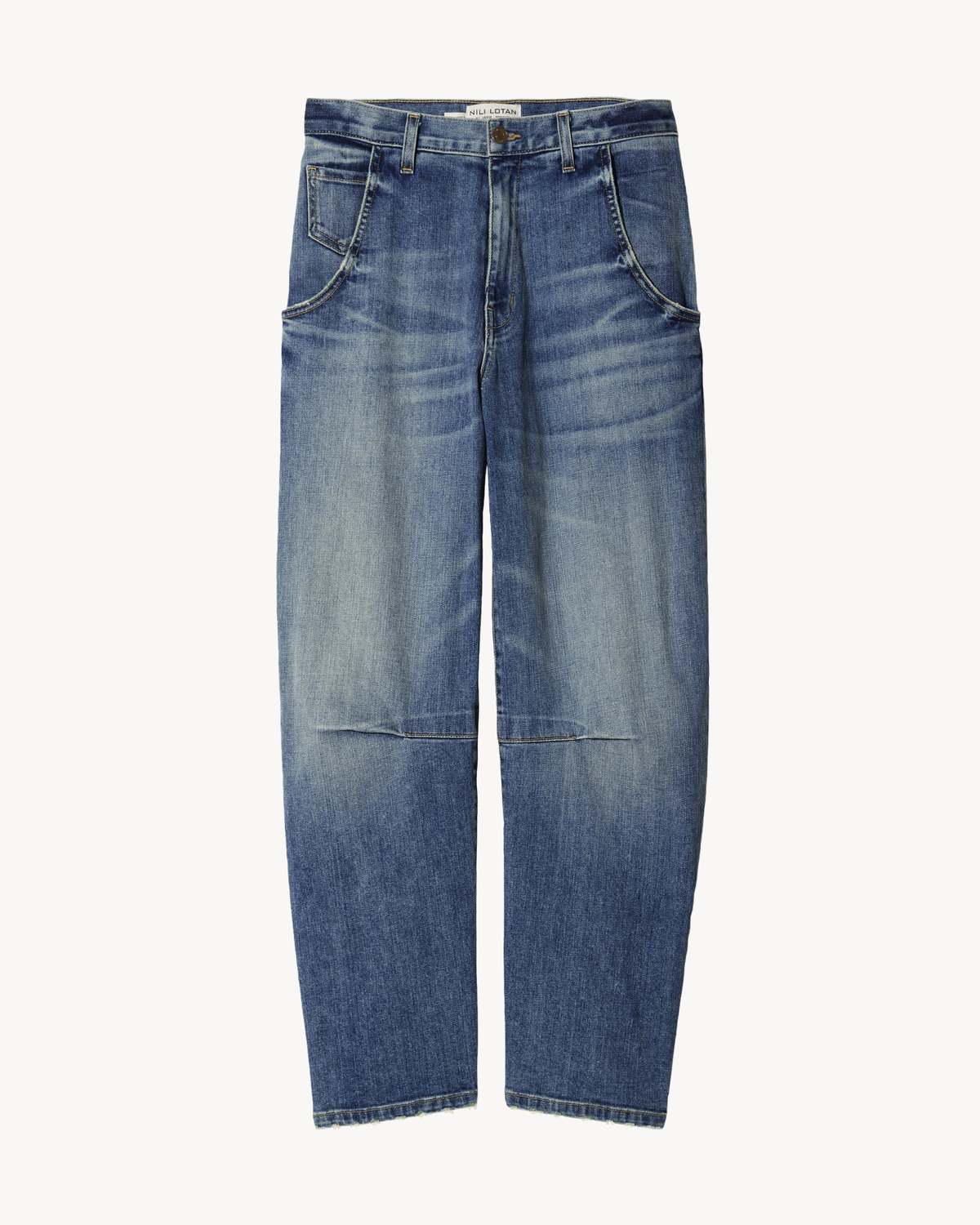 Nili Lotan Emerson Jeans - Classic Wash - Image 4 of 7