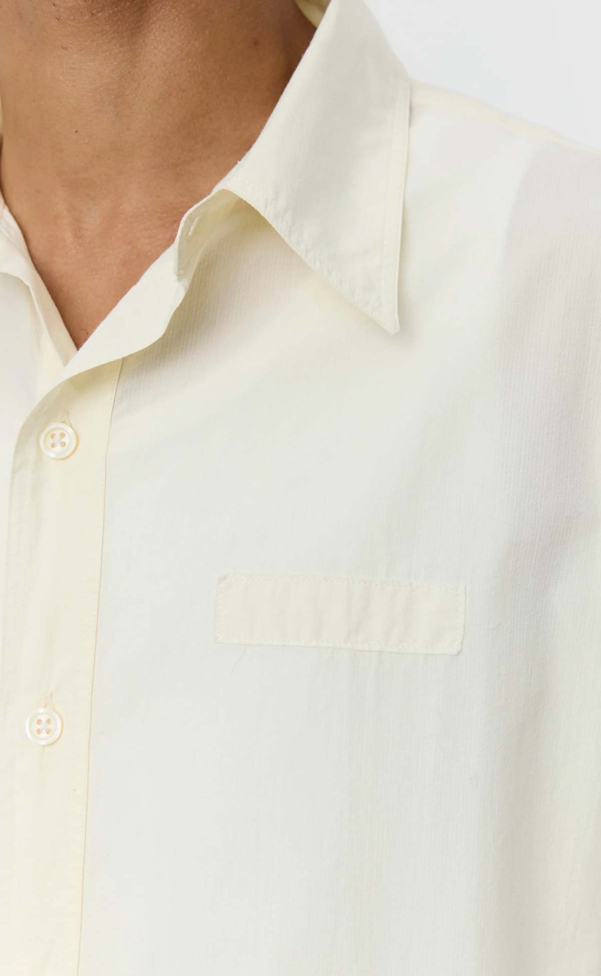 mfpen Essay Shirt - Off White Micro Check - Image 4 of 5