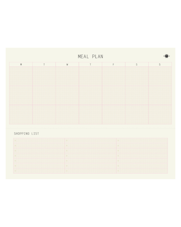 Snderhaus Technical Meal Planner Snderhaus Technical Meal Planner