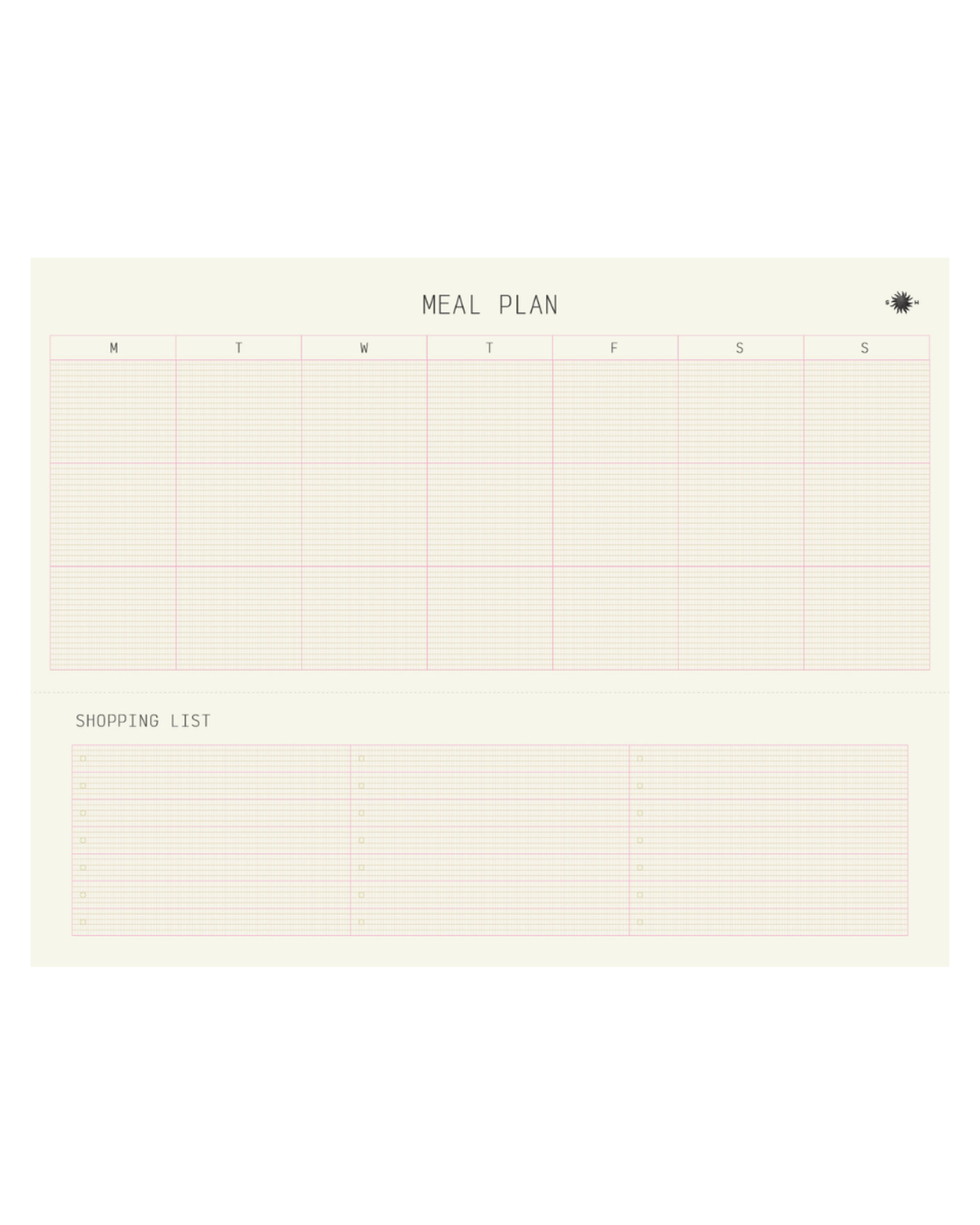 Sønderhaus Technical Meal Planner - Image 1 of 2
