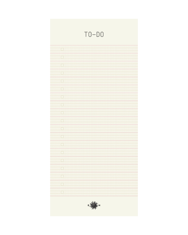 Snderhaus Technical To-Do List Pad