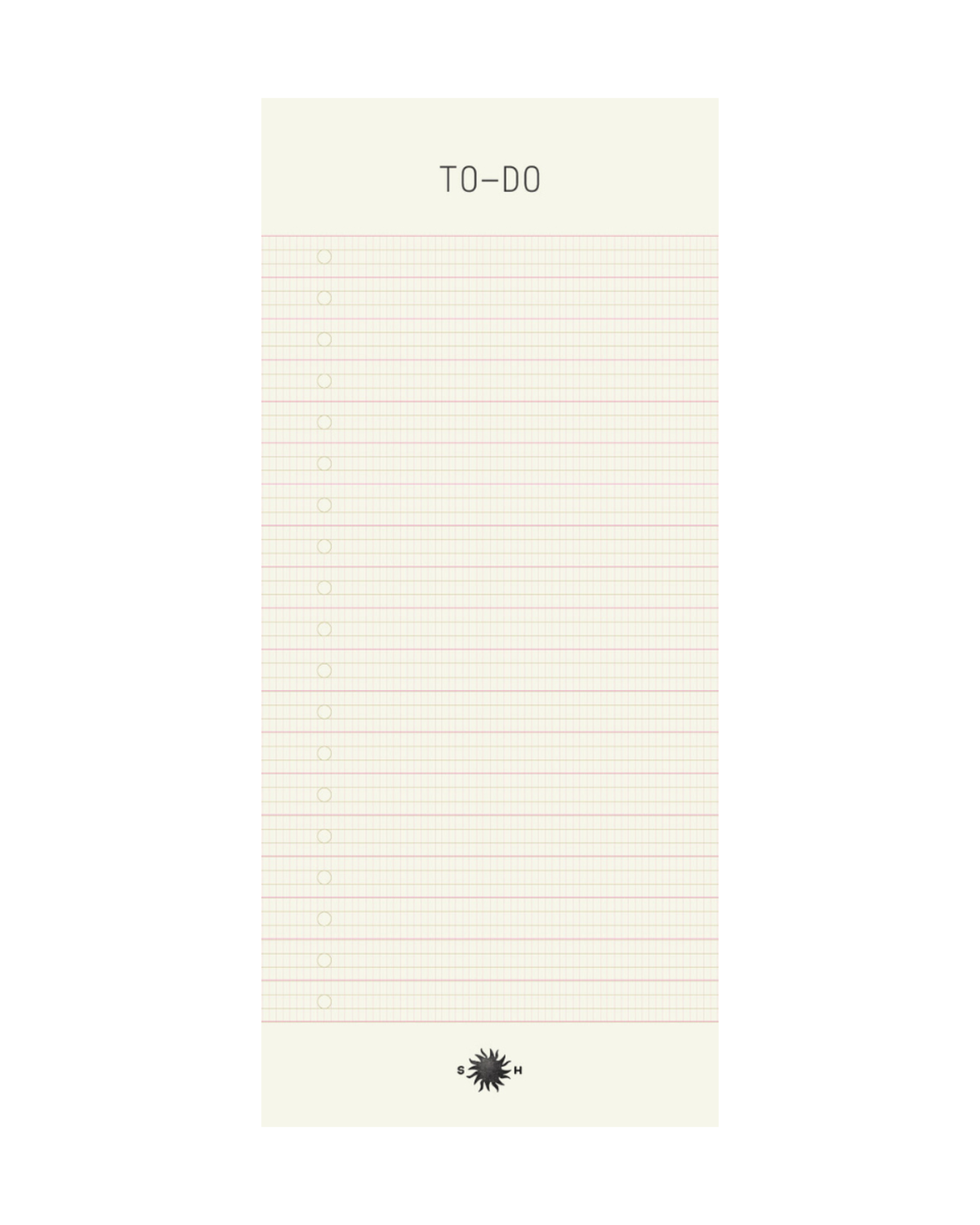 Sønderhaus Technical To-Do List Pad - Image 1 of 1