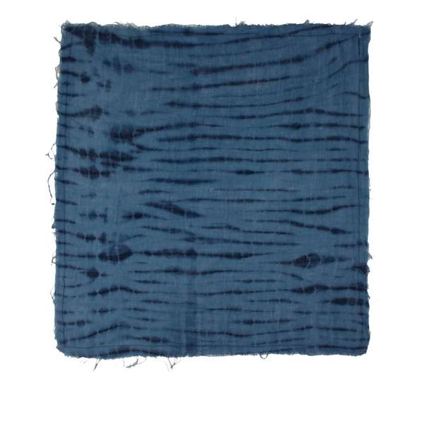 Post-Imperial x THIS IS US Ajasa Indigo Block Stripe Bandana