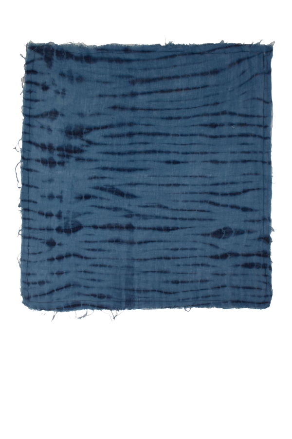 Post-Imperial x THIS IS US Ajasa Indigo Block Stripe Bandana