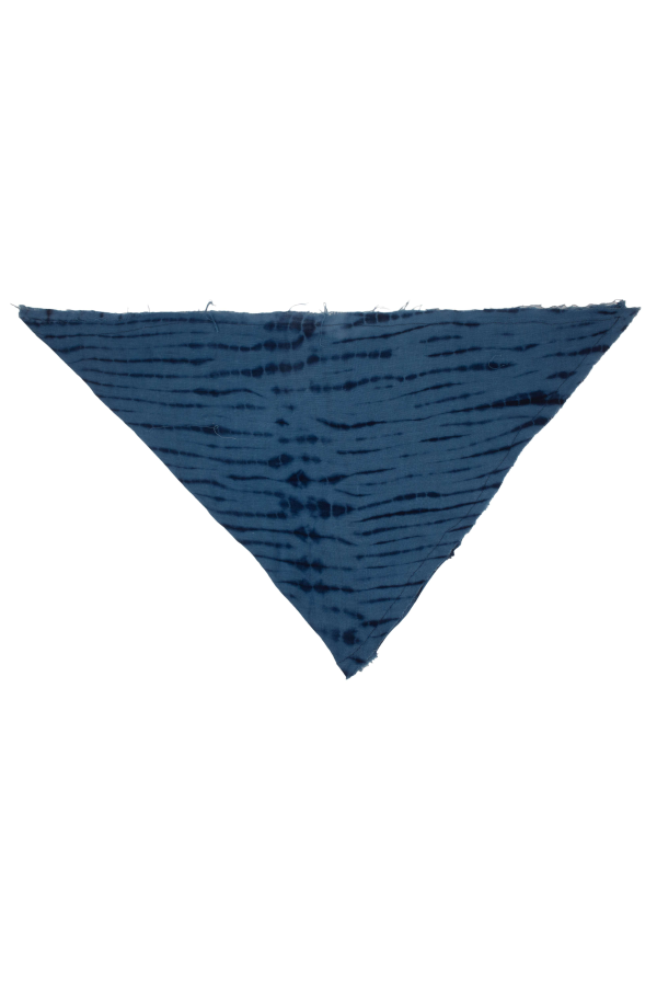 Post-Imperial x THIS IS US Ajasa Tri-Foulard Scarf - Indigo/Ivory