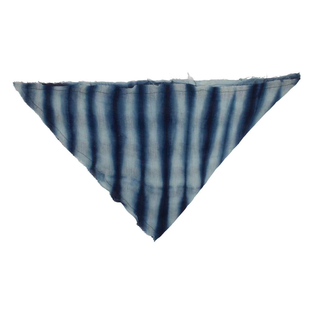 Post-Imperial x THIS IS US Asaja Tri-FoulardScarf - Indigo/Ivory Block Stripe - Image 2 of 2