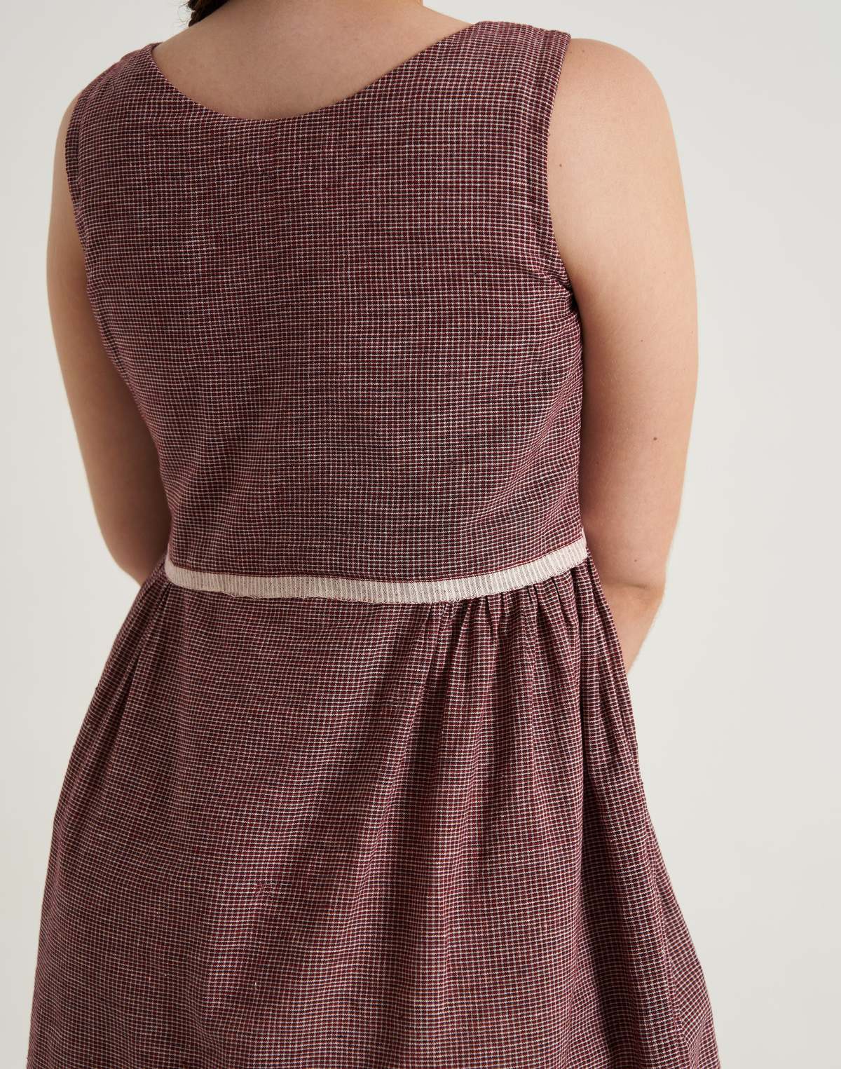 World of Crow Midi Dress - Checkered - Image 8 of 9