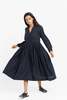 World of Crow Fit and flare midi dress - Blue - Thumbnail 1