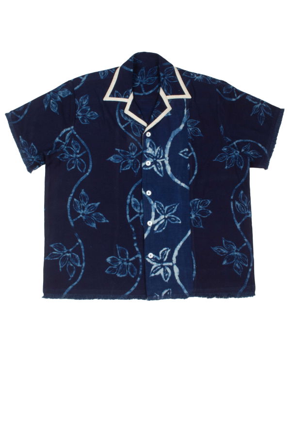 Post-Imperial x THIS IS US Ajasa Camp Shirt - Galactic Stem Print