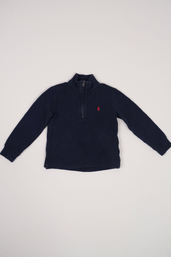 KIDS Hermine Vintage Night Sky Quarter Zip Sweater - Navy