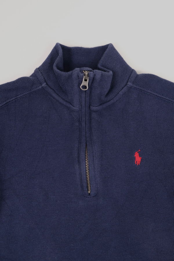 KIDS Hermine Vintage Night Sky Quarter Zip Sweater - Navy