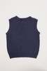 KIDS Hermine Vintage Ocean Polo Ralph Lauren Sweater Vest - Navy - Thumbnail 3