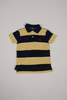 KIDS Hermine Vintage Toddlers Banana Polo Ralph Lauren Striped Polo Shirt - Yellow - Thumbnail 1