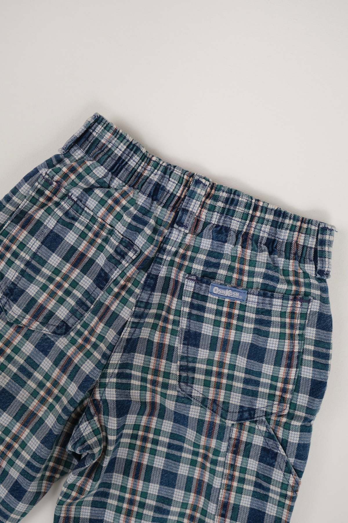 Hermine Vintage Toddlers Plaid Cotton Carpenter Pants - Image 5 of 5