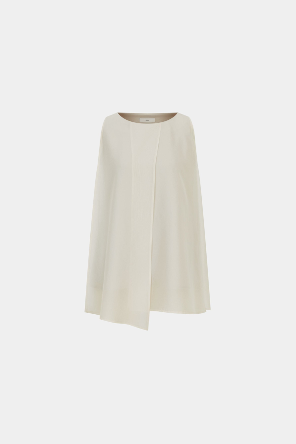 R2W Raya Sleeveless Blouse - Light Beige