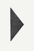 Fort Sadolly Leather Triangle Scarf - Thumbnail 2