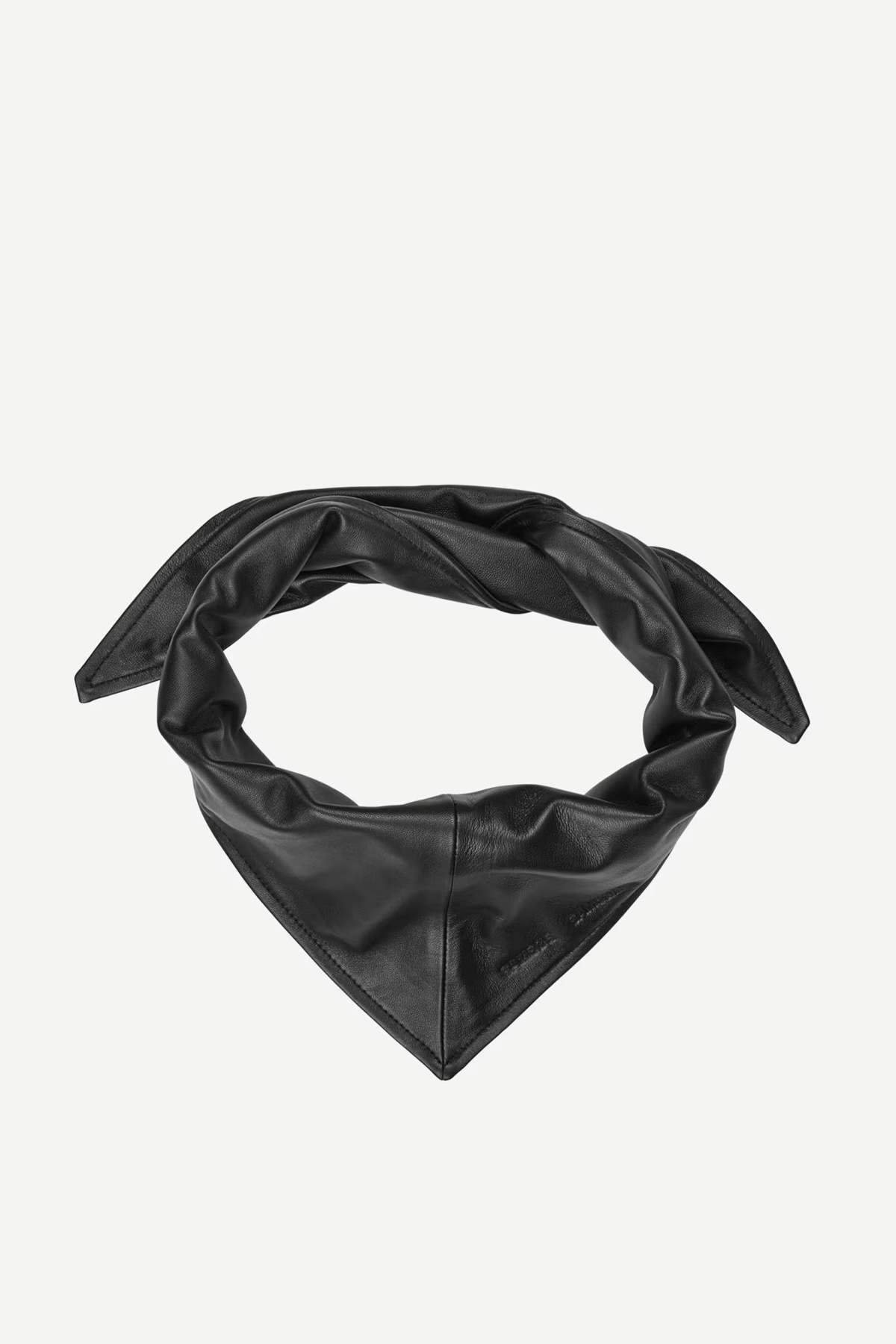 Fort Sadolly Leather Triangle Scarf - Image 3 of 3