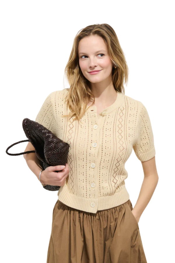 Alex Mill Elle Pointelle Cardigan