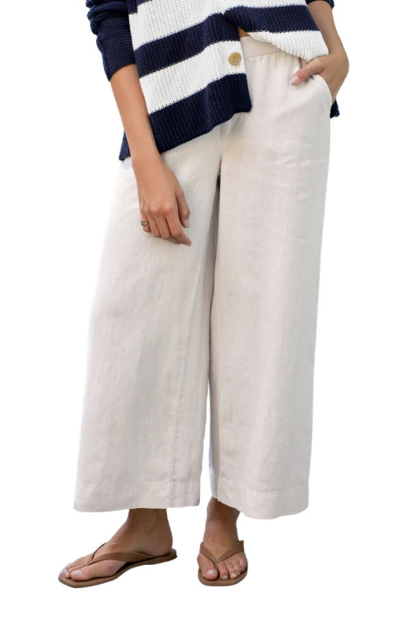 Frank & Eileen Maisie Pull On Crop Wide Leg Pants