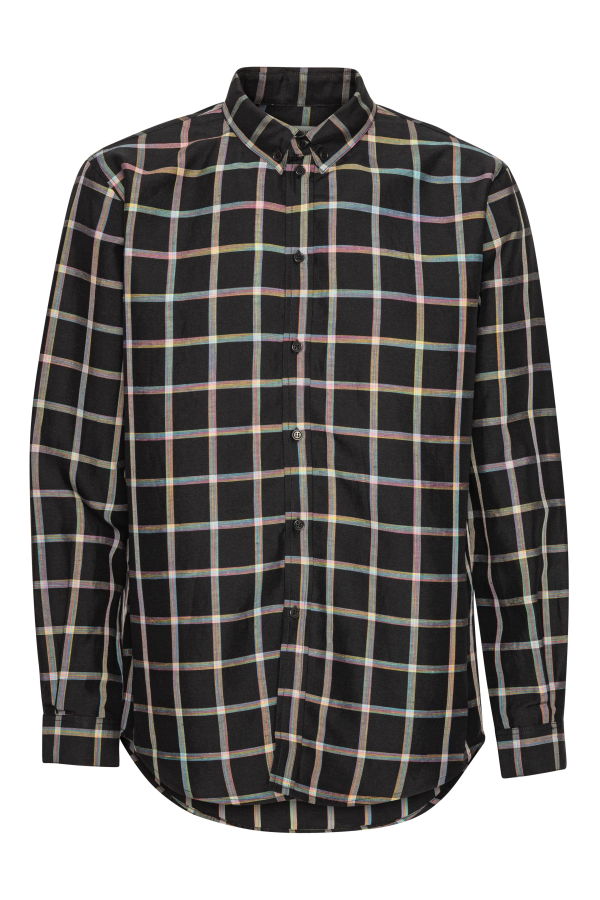 Henrik Vibskov Block Shirt - Black Checks