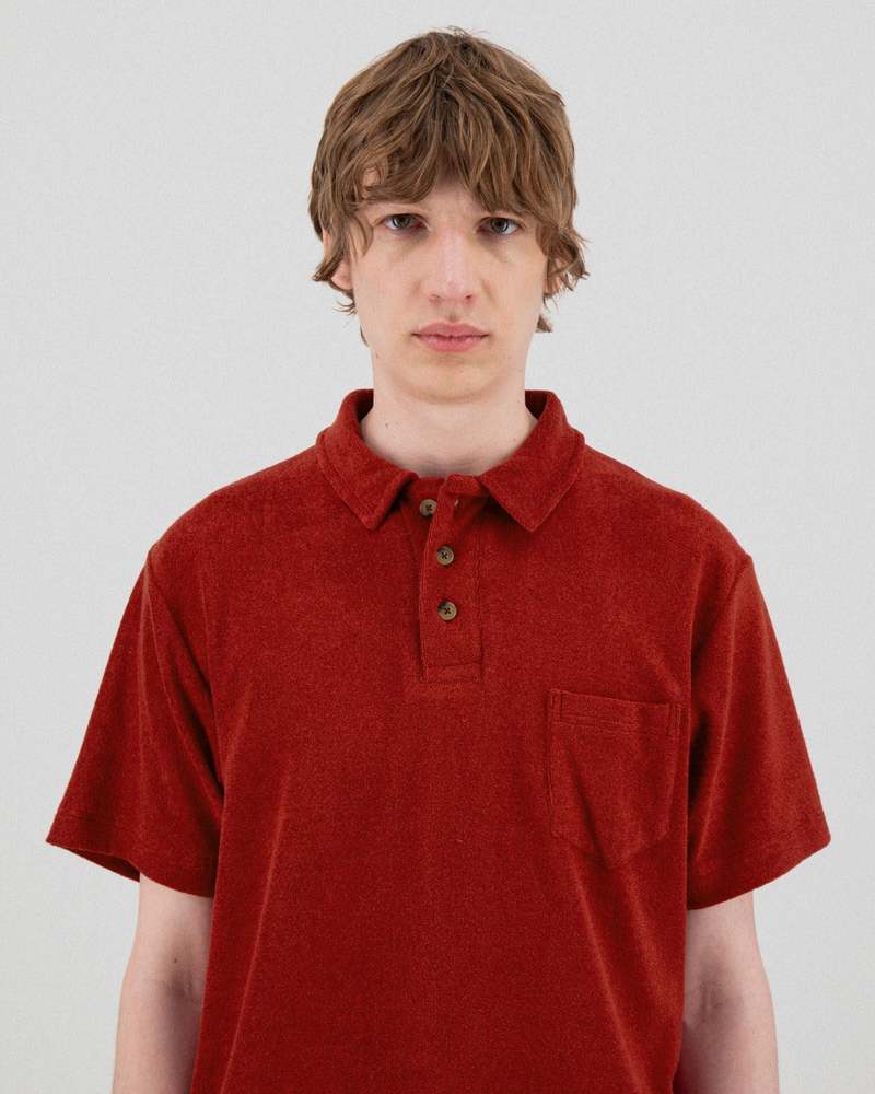 Howlin' Mr Fantasy Polo - Terracotta