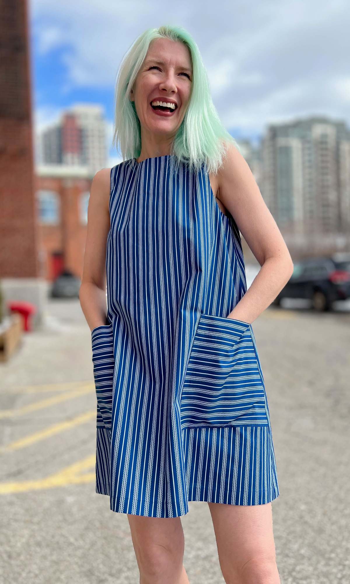 Birds of North America Redpoll Dress - Image 8 of 12