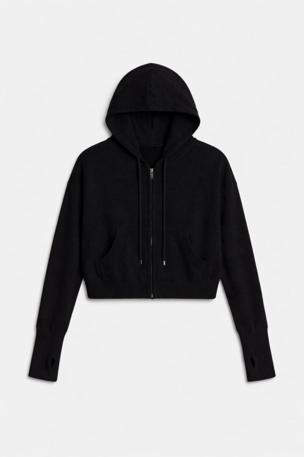 The Tile Club Amy Cashmere Zip Hoodie