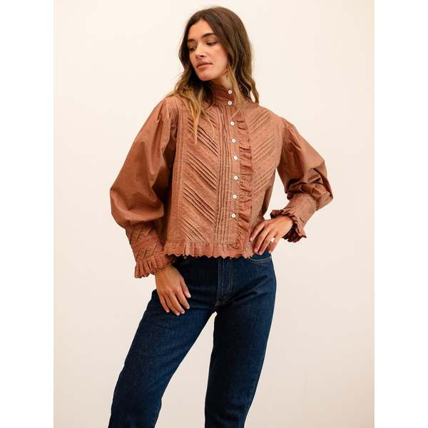 Mille Georgina Top - Mousse