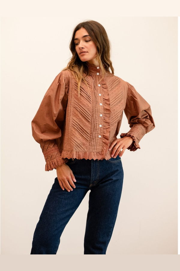 Mille Georgina Top - Mousse