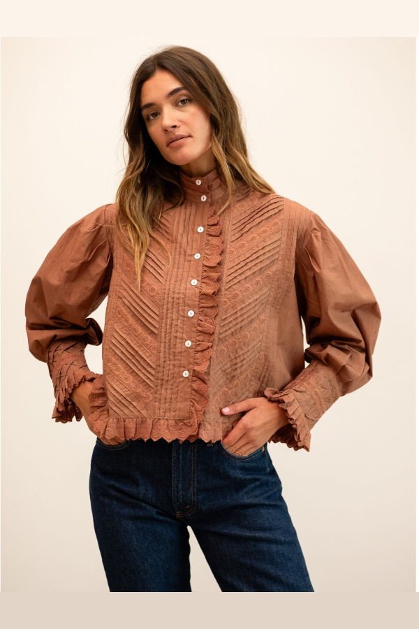 Mille Georgina Top - Mousse