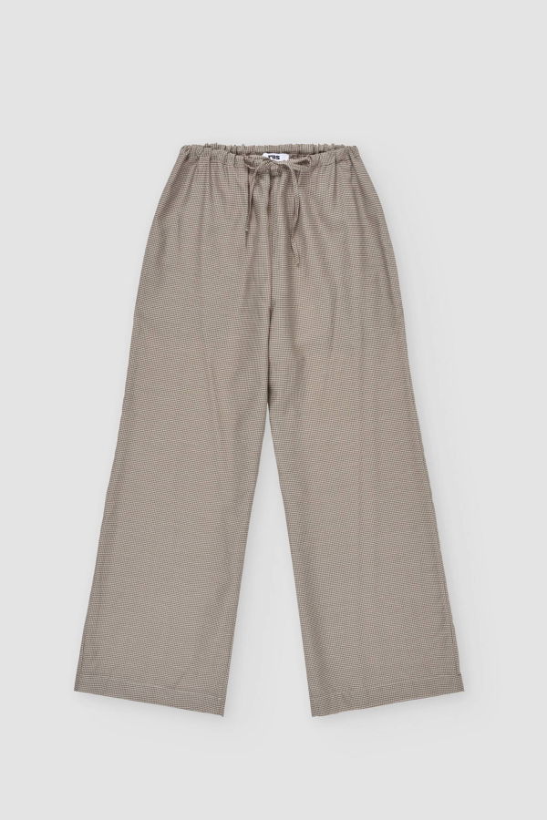 Rus Fue Pants - Gingham Toffee