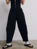 Rus Futon Pants - Black - Thumbnail 2