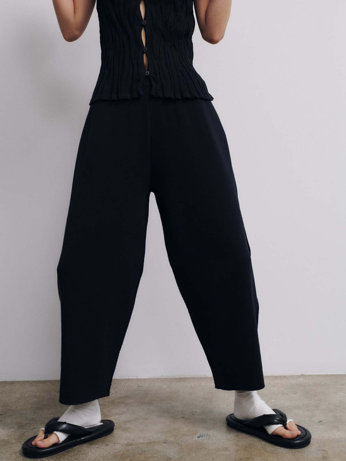 Rus Futon Pants - Black - Image 2 of 4