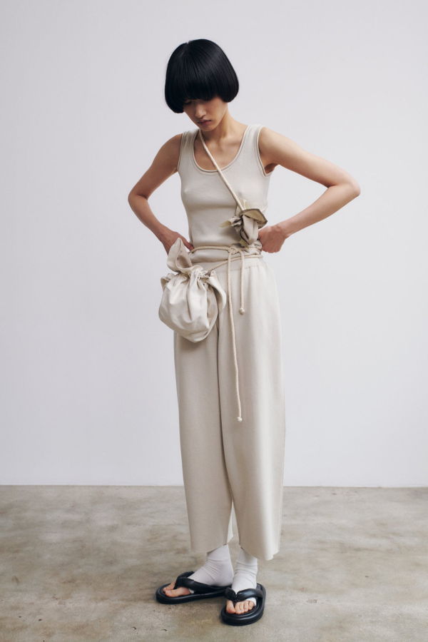 Rus Futon Pants - Stone Beige