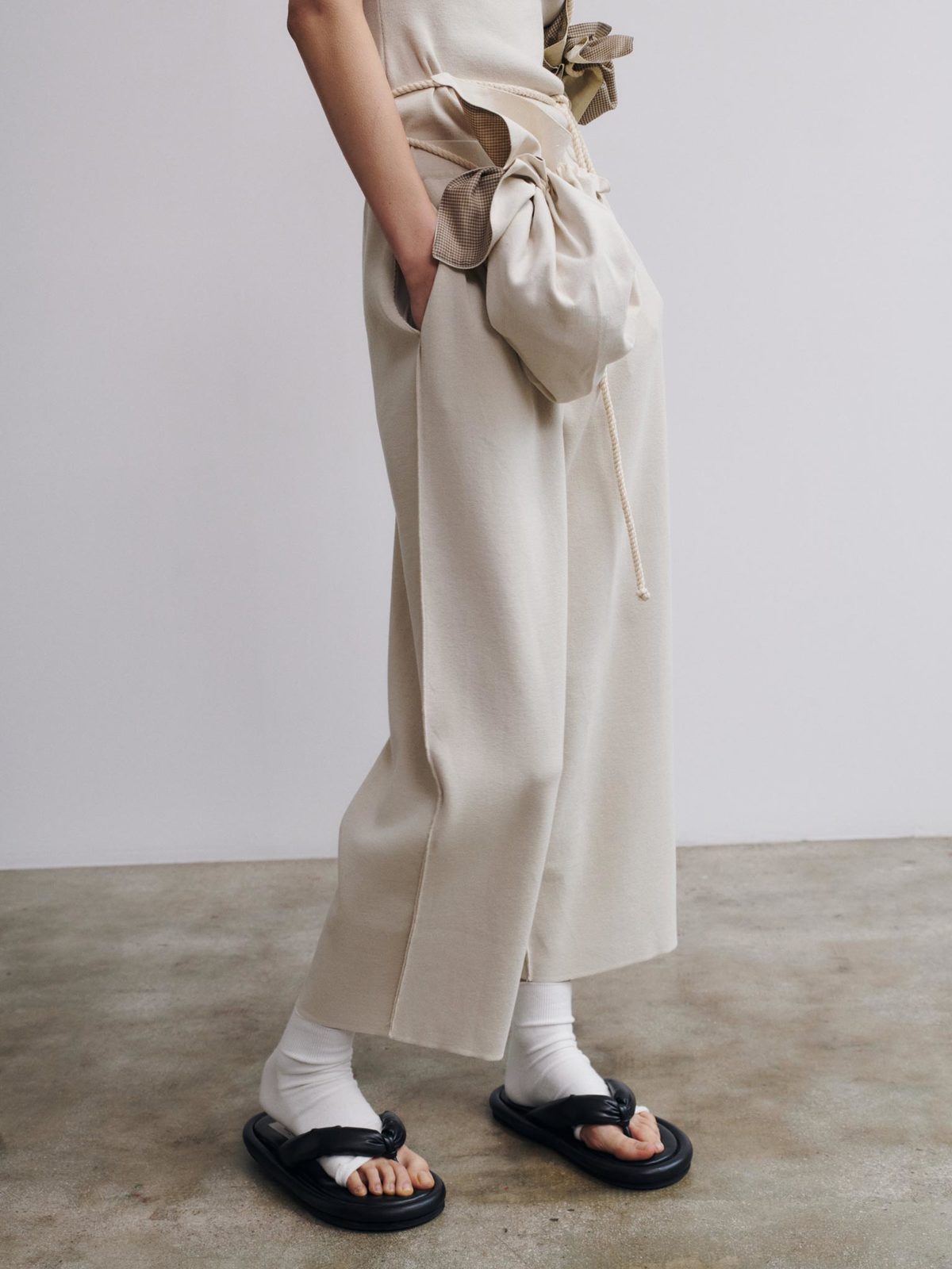 Rus Futon Pants - Stone Beige - Image 2 of 6