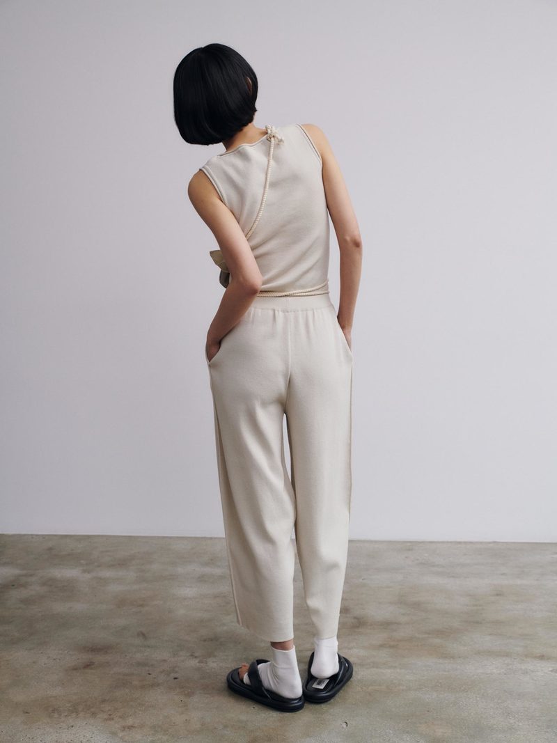 Rus Futon Pants - Stone Beige