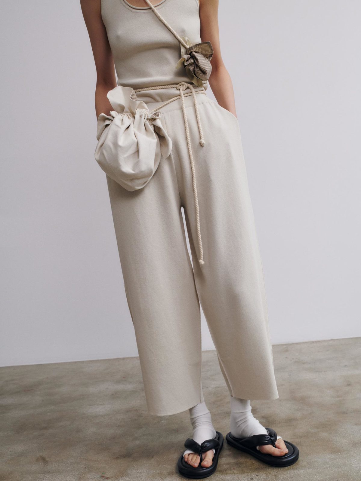Rus Futon Pants - Stone Beige - Image 4 of 6