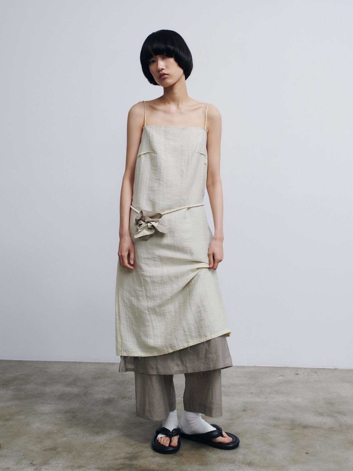 Rus Muso Dress - Crema - Image 1 of 7