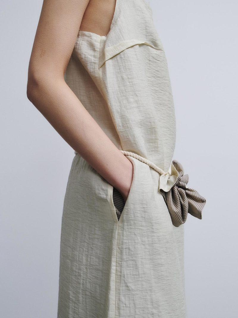 Rus Muso Dress - Crema