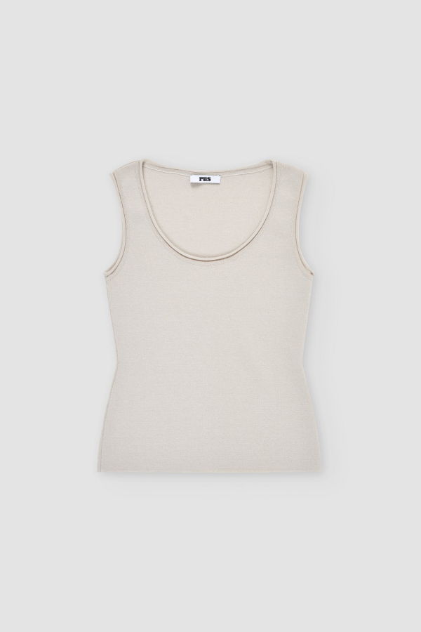 Rus Nana Top - Stone Beige