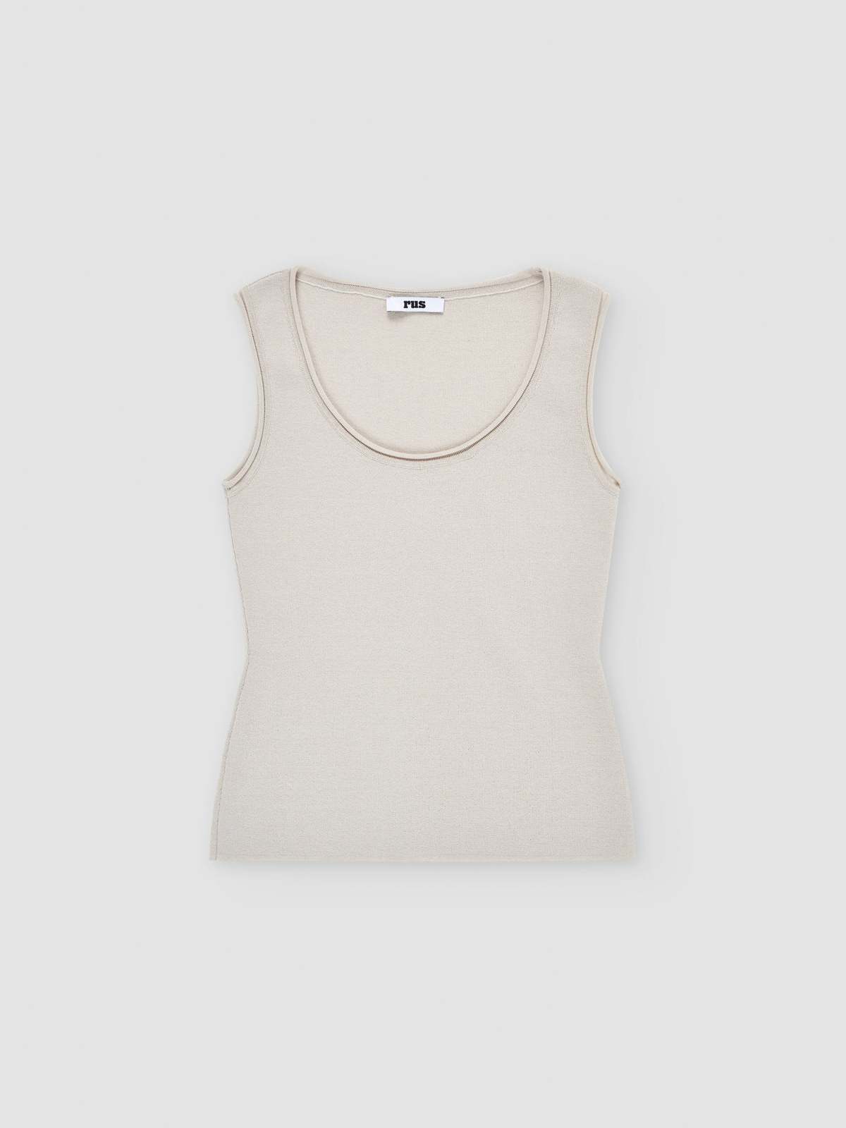 Rus Nana Top - Stone Beige - Image 2 of 6