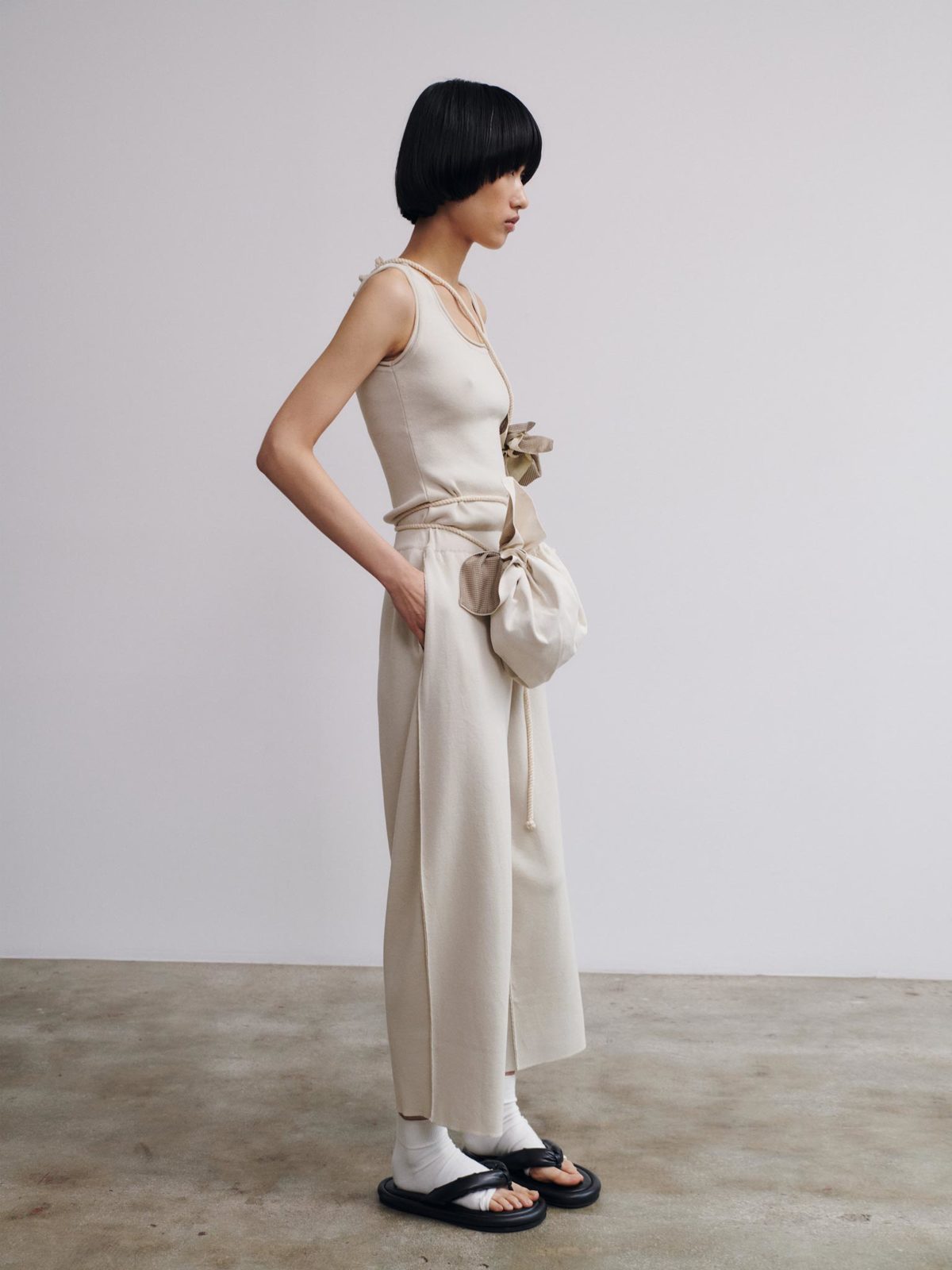 Rus Nana Top - Stone Beige - Image 5 of 6