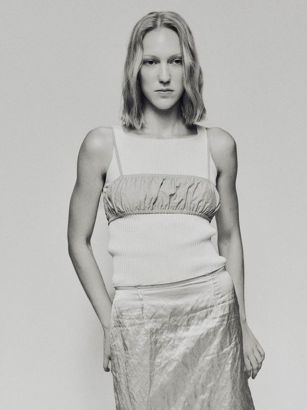 Rus Riposo Bralette - Salvia Blue Rus Riposo Bralette - Salvia Blue