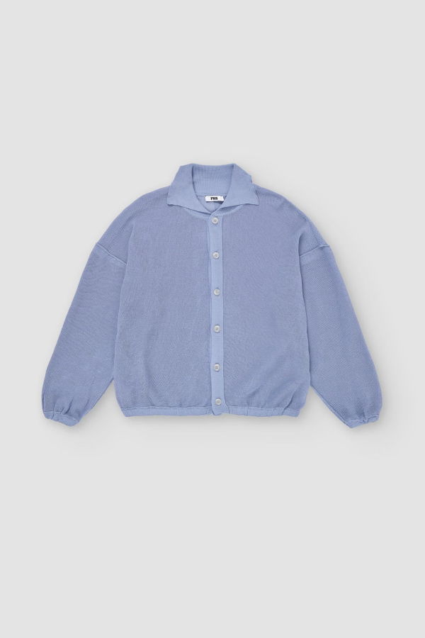 Rus Rogu Cardigan - Salvia Blue