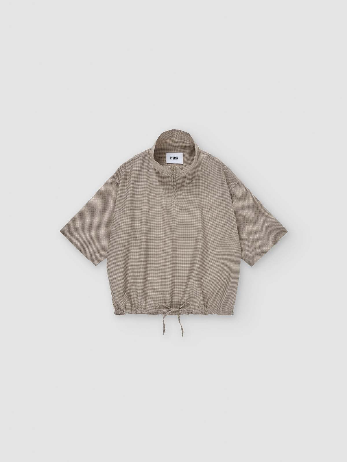 Rus Sonno Top - Gingham Toffee - Image 2 of 6