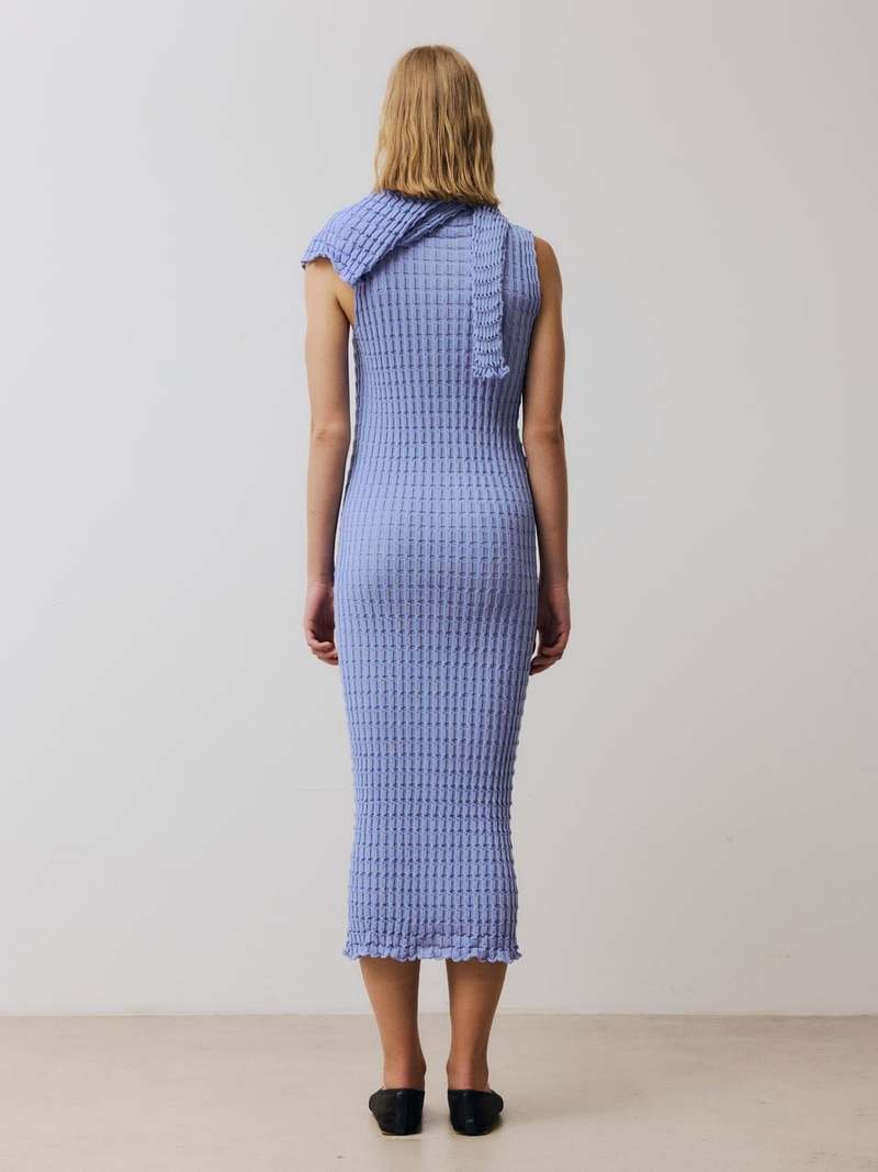 Rus Udon Dress - Salvia Blue